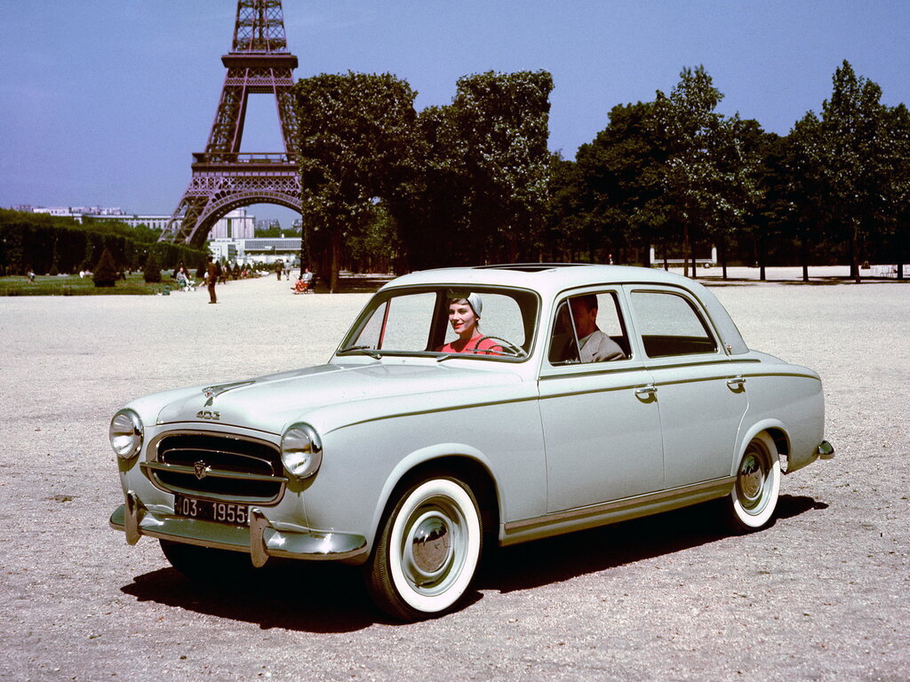 Peugeot 403 1 поколение, седан (05.1955 - 10.1967)
